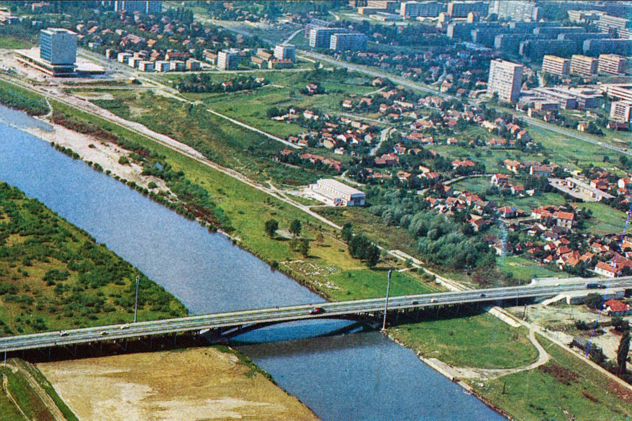 Most Slobode, oko 1965.-1970. godine